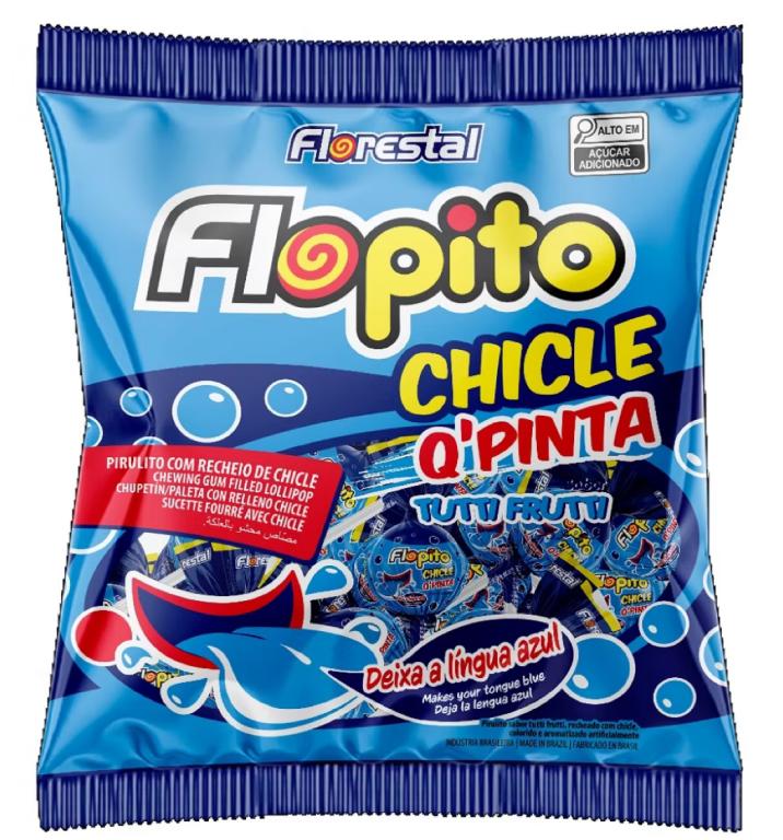 PIRUITO FLOPITO CHICLE Q PINTA 500G