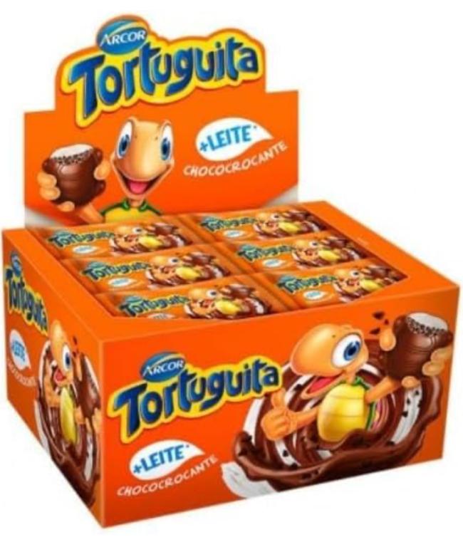 CHOCOLATE TORTUGUITA CROCANTE DP/24X15,5G