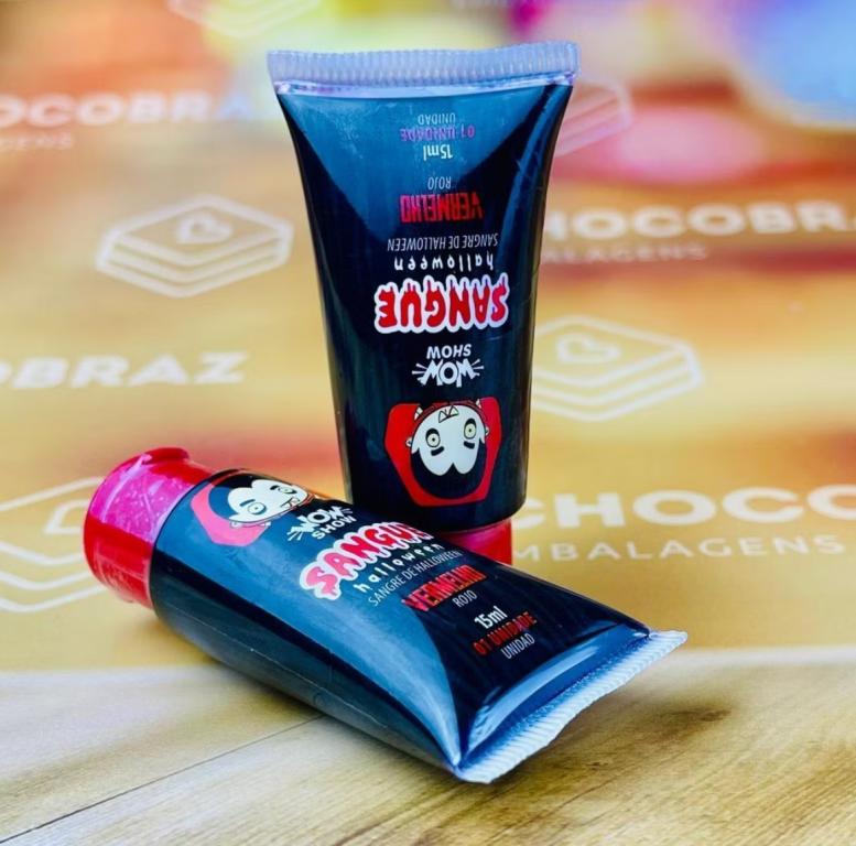 SANGUE ARTIFICIAL COMESTIVEL VERMELHO 15ML