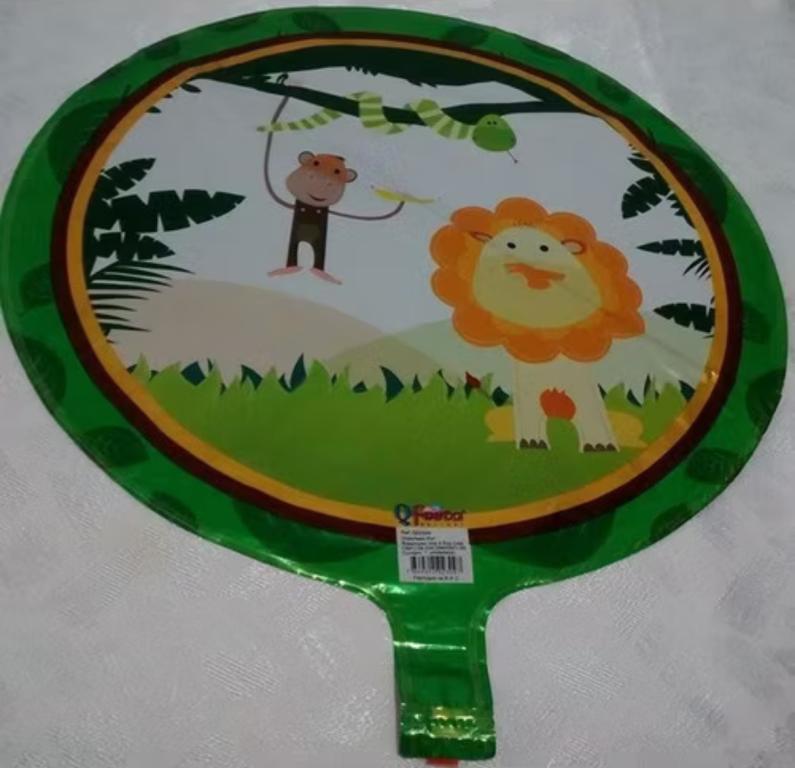 BALAO METALIZADO SAFARI 45CM