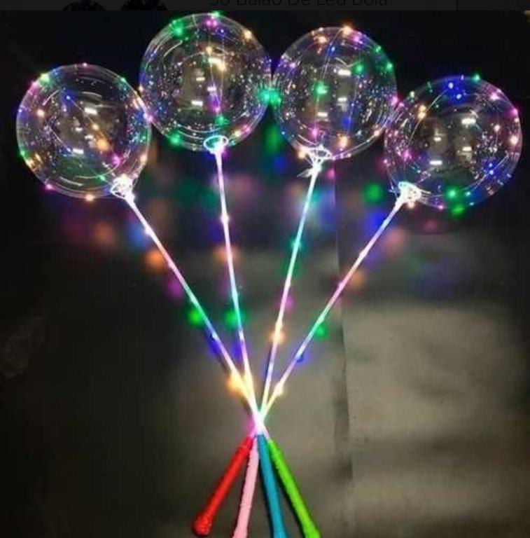 BALAO KIT BUBBLE C/ LED