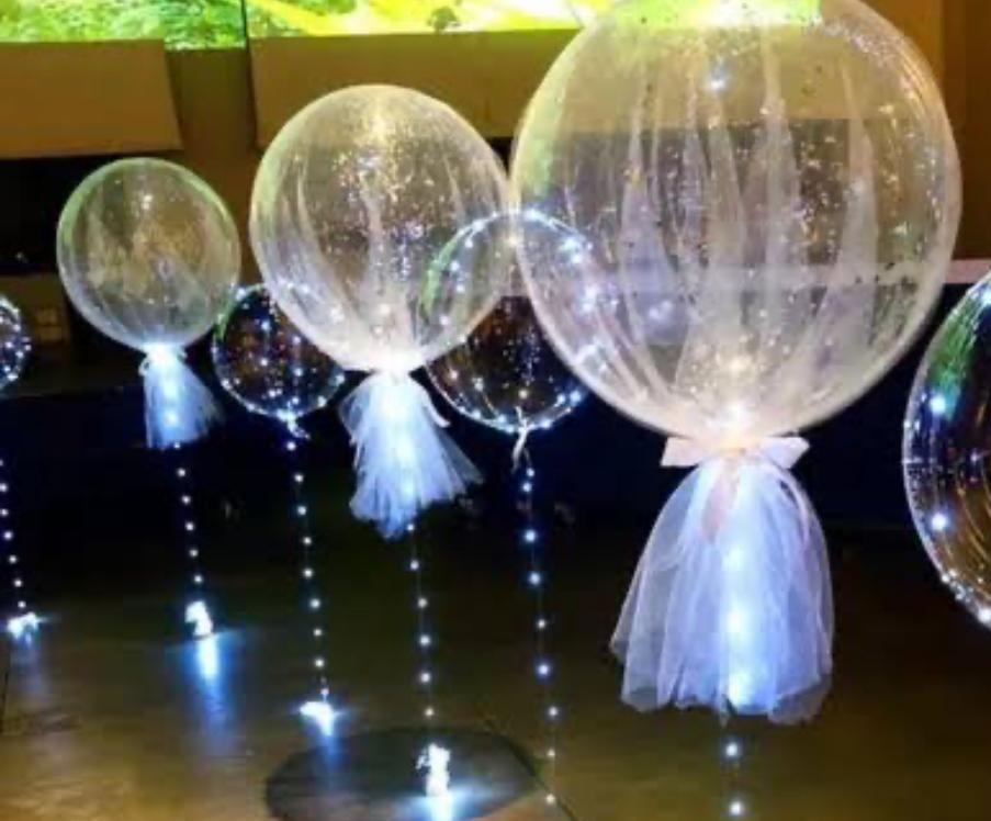 BALAO BUBBLE C/ ORGANZA