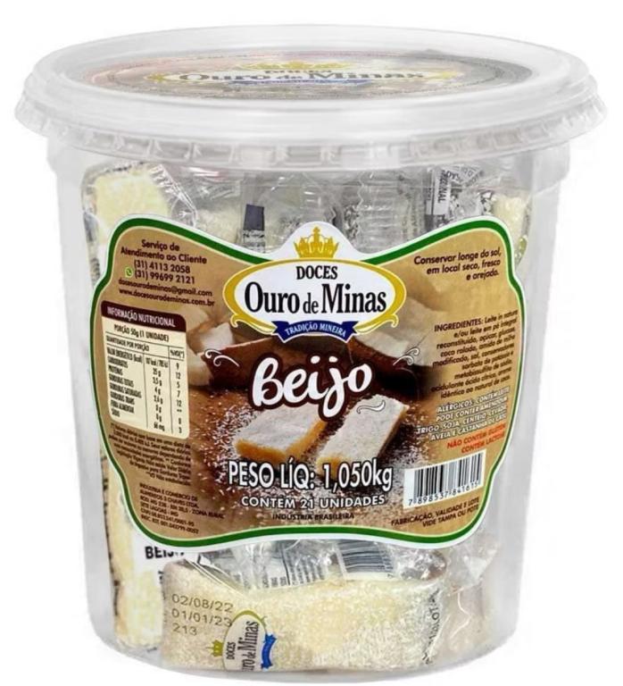 DOCE OURO DE MINAS BEIJO 50G