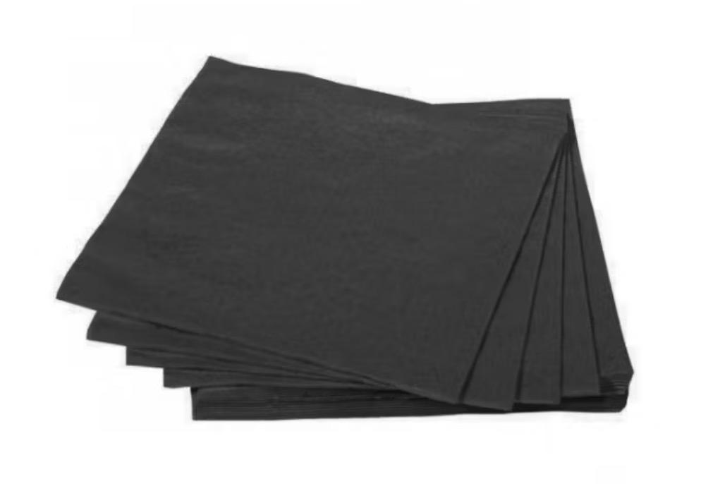 GUARDANAPO FORFEST MESA PRETO 20X22 C/50UN