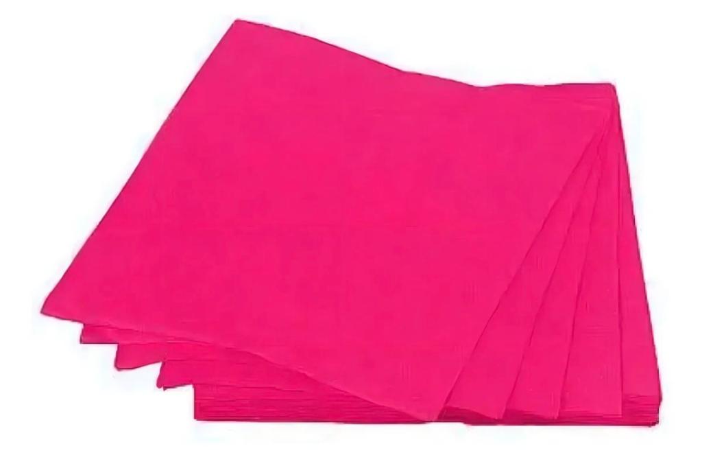 GUARDANAPO FORFEST MESA PINK 20X22 C/50UN