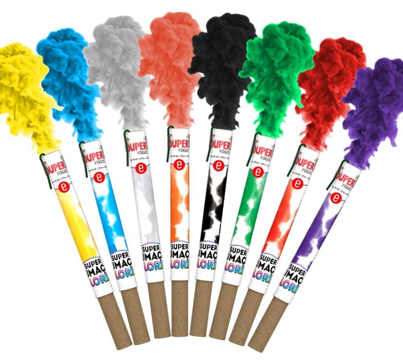 FUMACA SINALIZADORA BRANCA 20MM PEQUENA UN