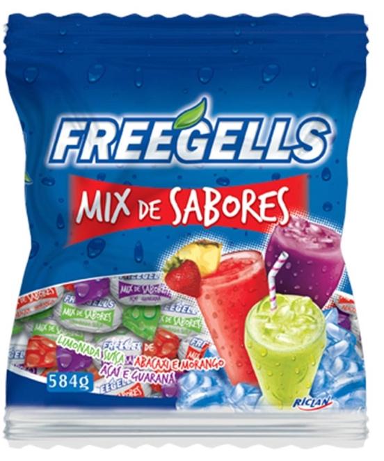 BALA FREEGELLS MIX SABORES 475G