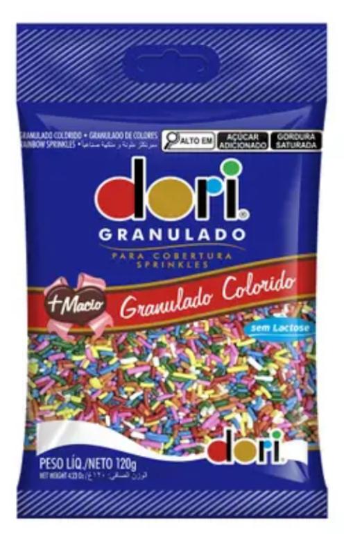 GRANULADO DORI CONFEITO COLORIDO 120G
