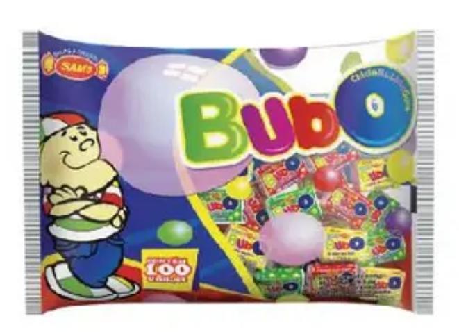 CHICLE BUBO SORTIDO C/100UN