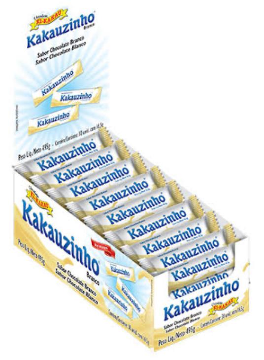 KAKAUZINHO BRANCO KI-KAKAU DP/30UN