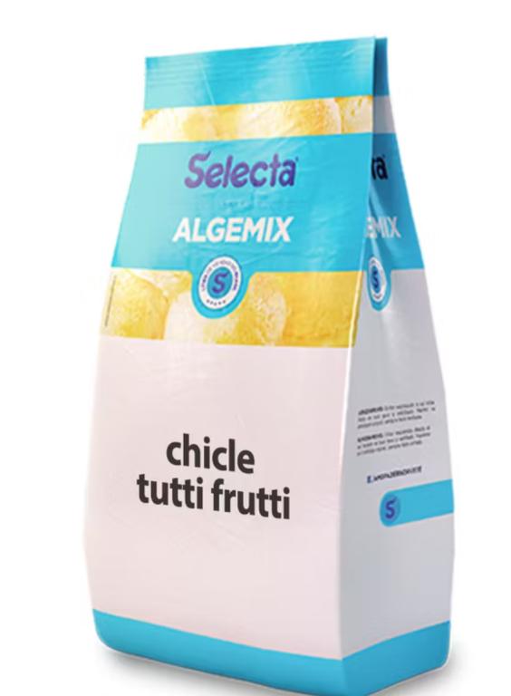 PREPARO P/ SORVETE SELECTA CHICLETE TUTTI FRUTTI 100G