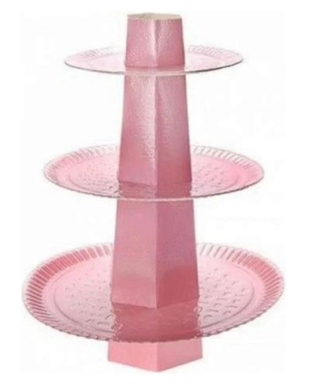 EXPOSITOR DE DOCES COLOR 3 PARTES 35X35