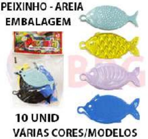 MINI BRINQUEDO PEIXINHO PESCARIA C/08UN