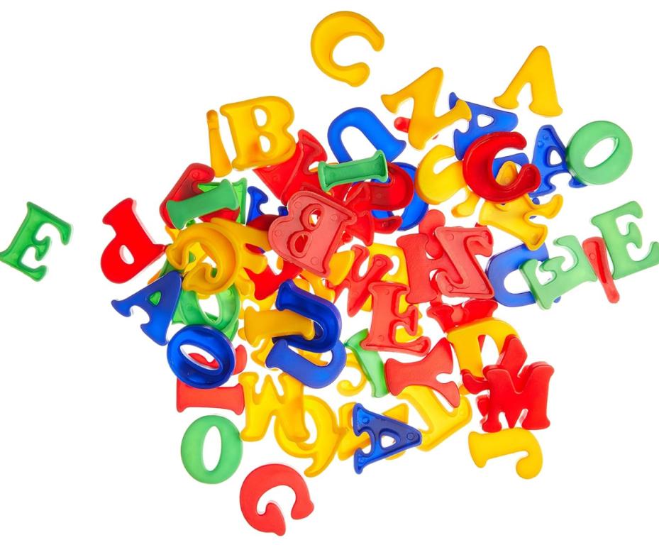 MINI BRINQUEDO LETRAS E NUMEROS C/20UN