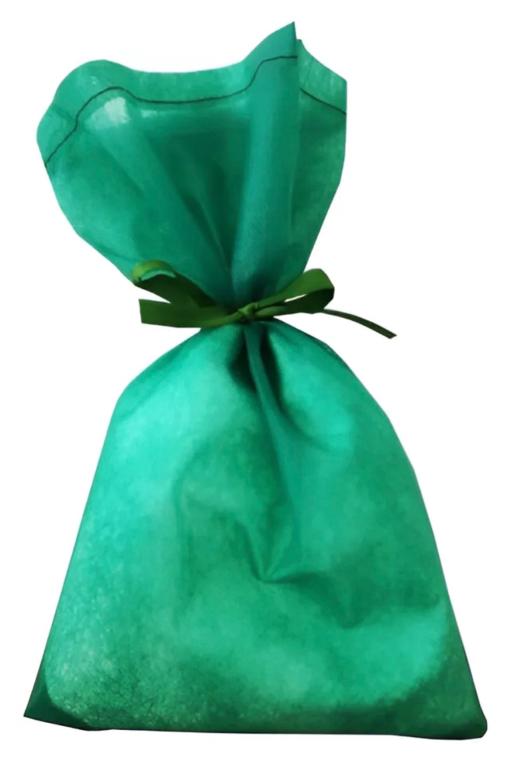 SACO TNT 14X24 VERDE ESCURO C/10UN