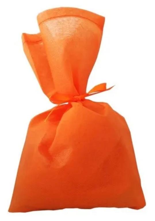 SACO TNT 14X24 LARANJA C/10UN