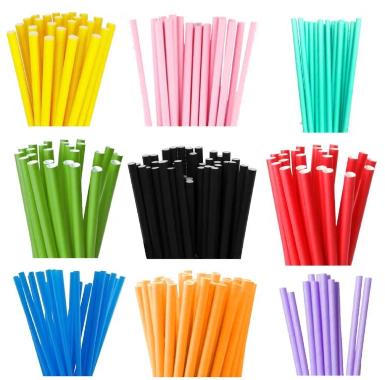 CANUDO PAPEL LISO VERDE LIMAO C/12UN