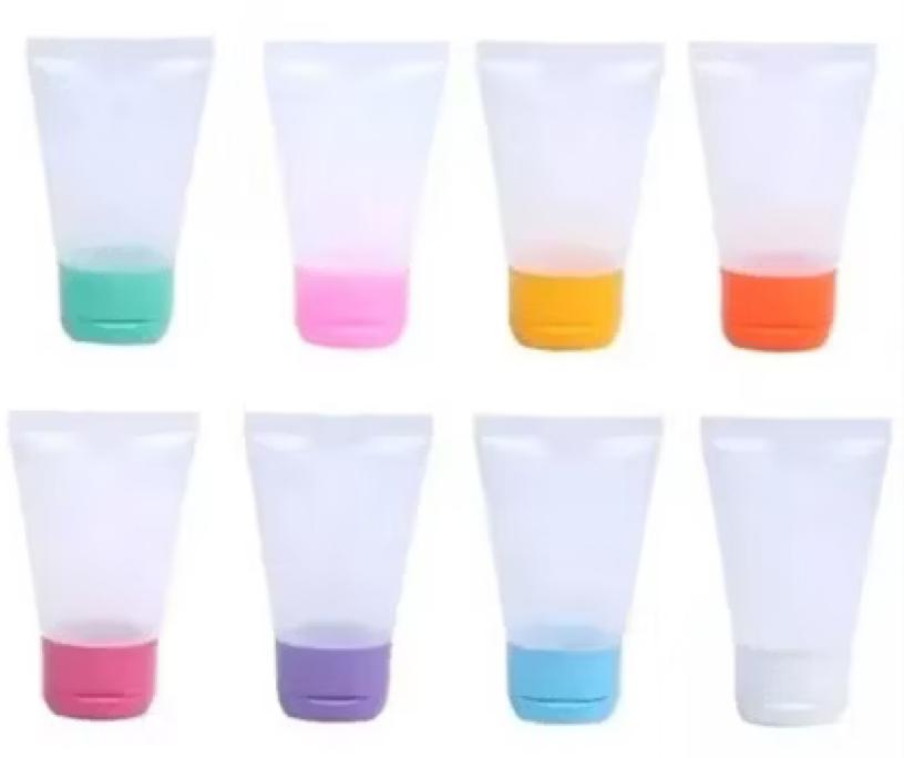 BISNAGA FLIPTOP TAMPA TRANSPARENTE 30GR C/10UN