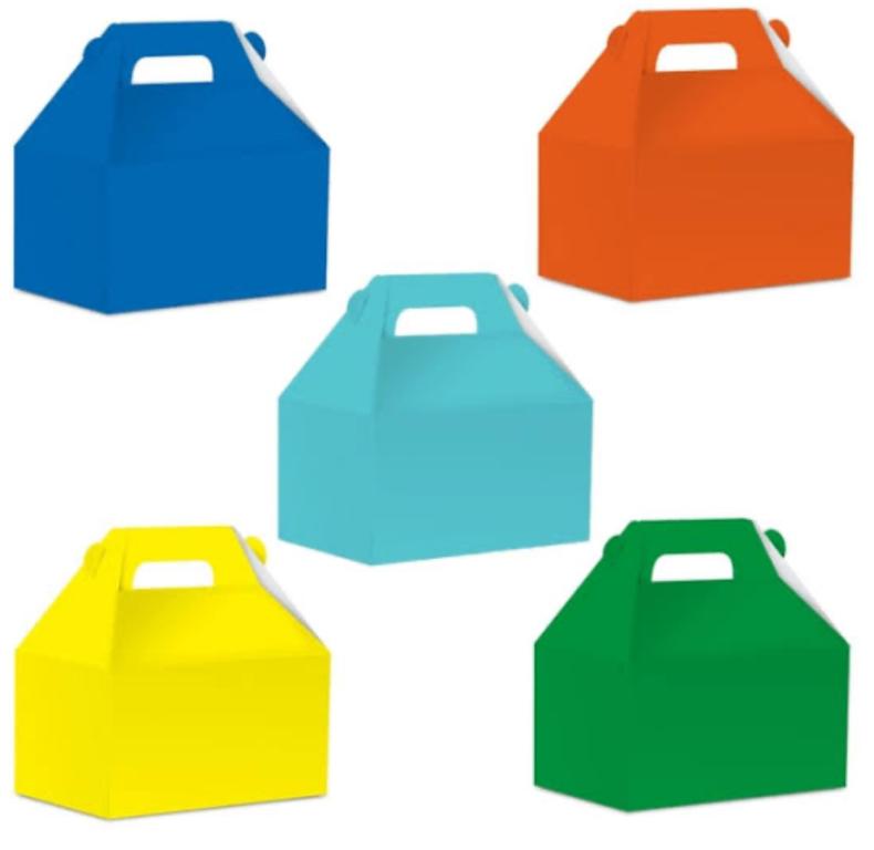 CAIXA MALETA SURPRESA 12X08CM AZUL ROYAL C/08UN