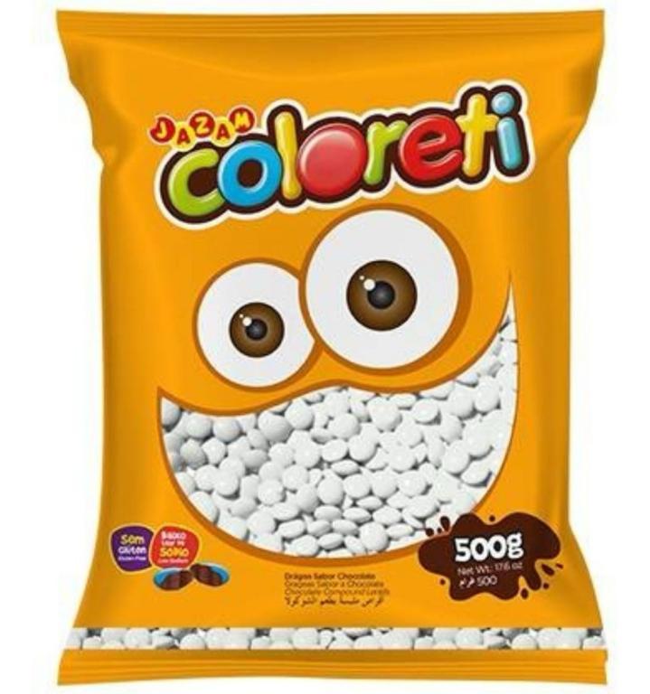 COLORETI MINI BRANCO 500G