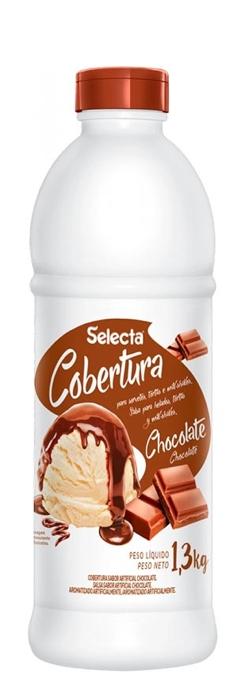 COBERTURA SORVETE SELECTA CHOCOLATE 1,3KG