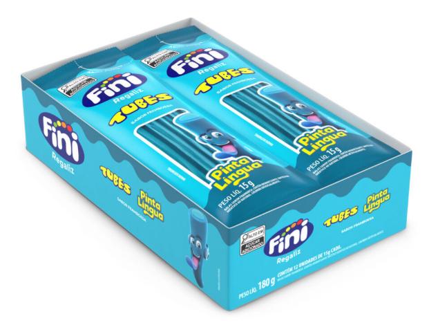 BALA FINI REGALIZ TUBES PINTA LINGUA 15G