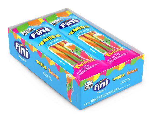 BALA FINI REGALIZ TUBES TWIST 15G