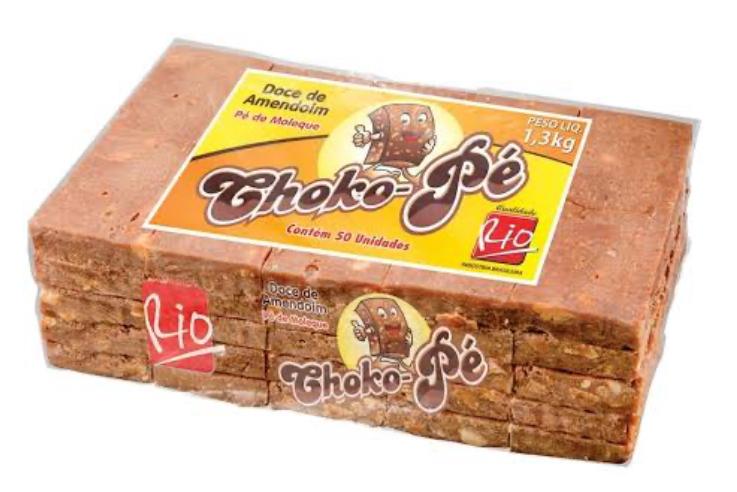 DOCE DE AMENDOIM CHOKO-PE RIO PACOTE 1,3KG