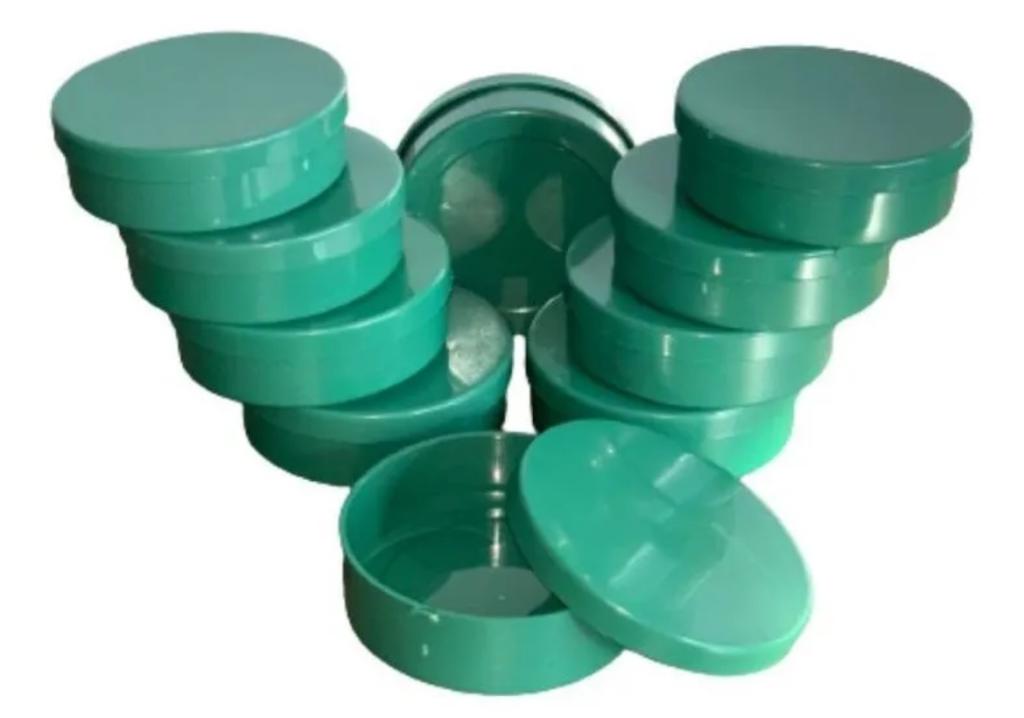 LATINHA VERDE BANDEIRA C/10UN