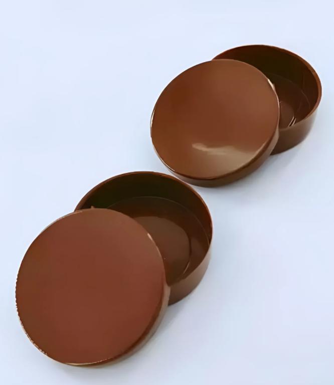 LATINHA MARROM C/10UN