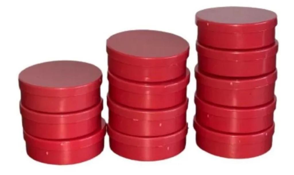 LATINHA VERMELHA C/10UN