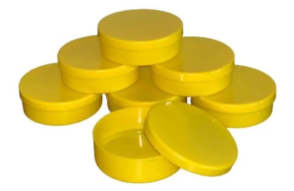 LATINHA AMARELA C/10UN