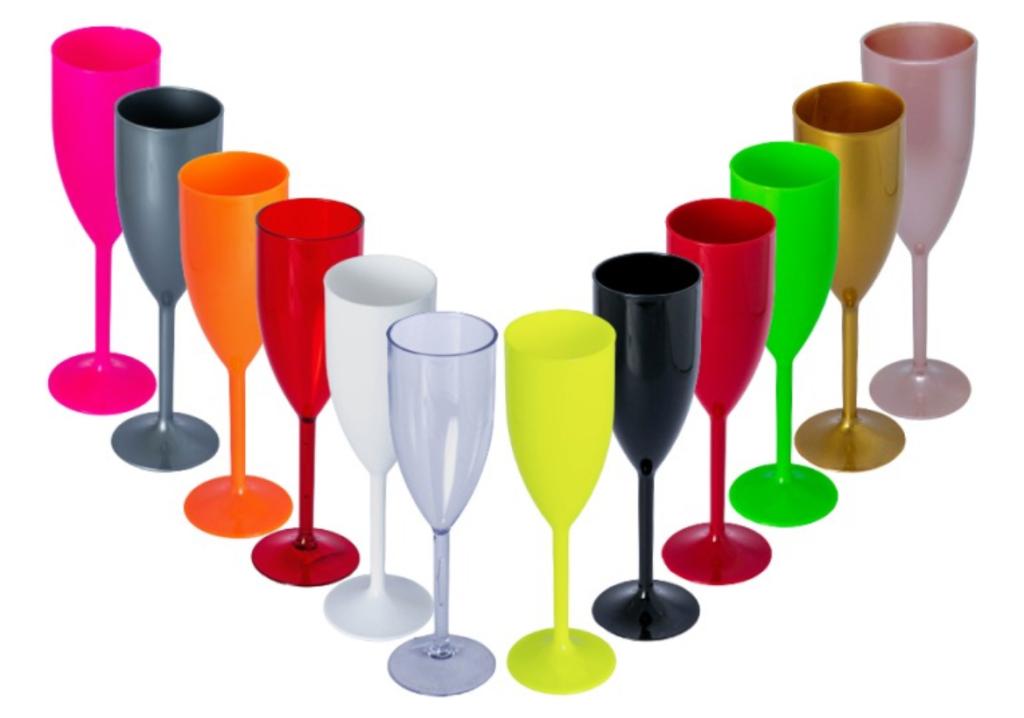 TACA DE CHAMPAGNE BRANCO 180ML