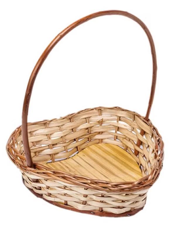 CESTA DE VIME CORACAO