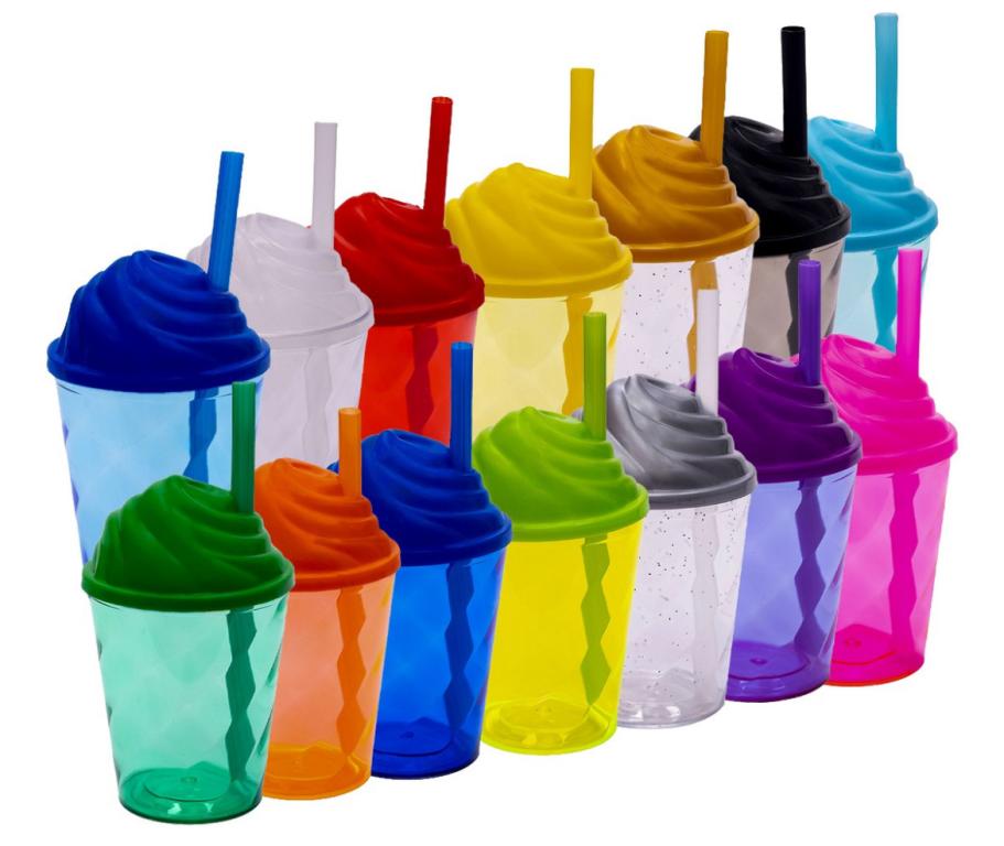 COPO SORVETE VIVA O LADO DOCE DA VIDA AZUL 500ML