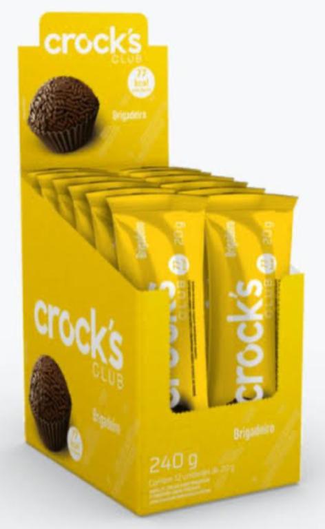 BARRA CEREAL CROCK'S BRIGADEIRO 20G