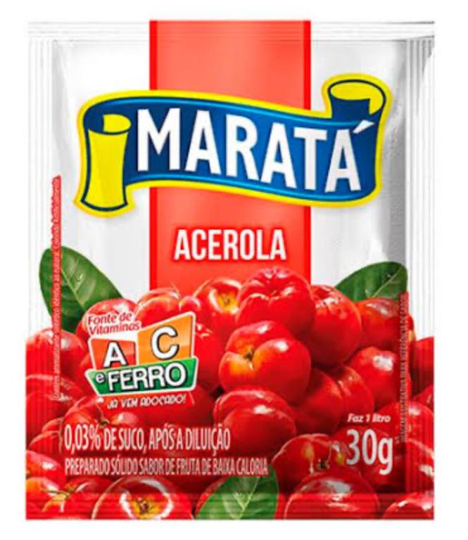 REFRESCO PO MARATA ACEROLA 30G