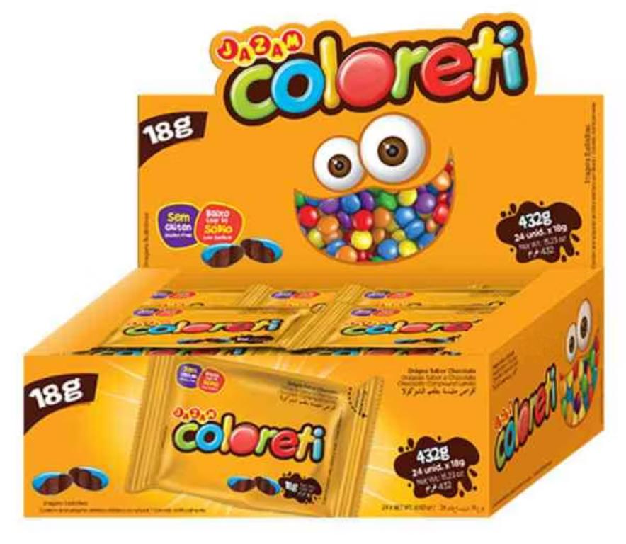 COLORETI JAZAM 18G