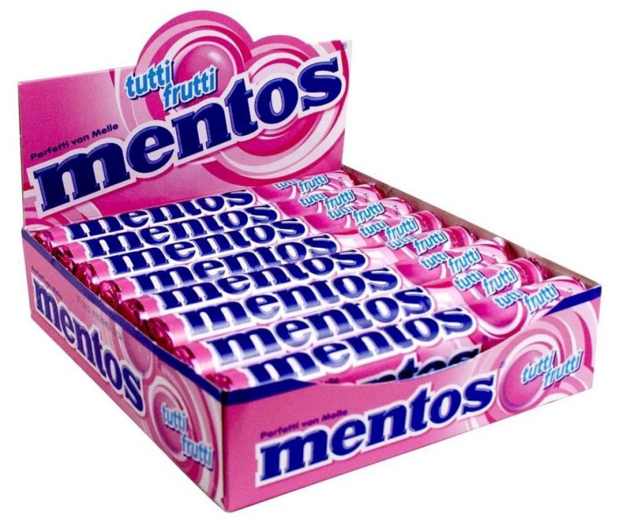 DROPS MENTOS TUTTI FRUTTI 37,5G