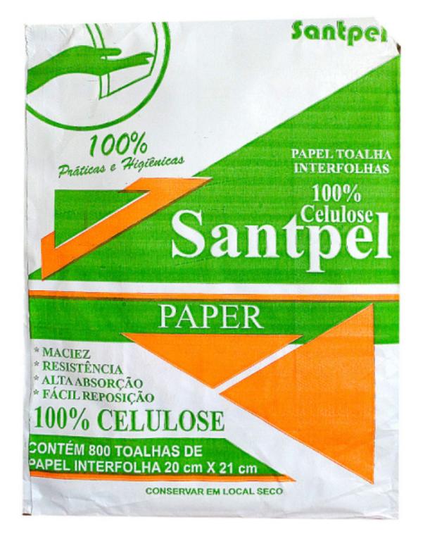 TOALHA INTERFOLHADA EASY 100% CELULOSE 20X21