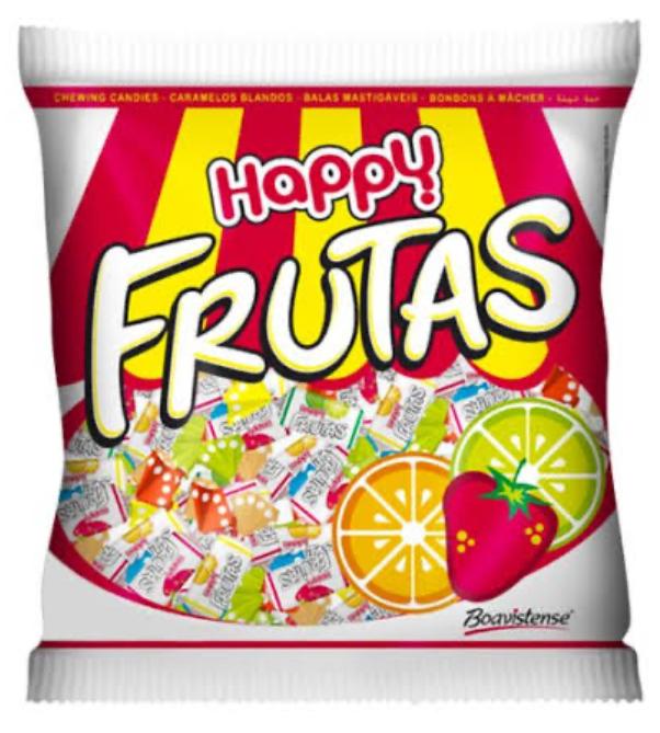 BALA MASTIG. FLORESTAL HAPPY FRUTAS 500G