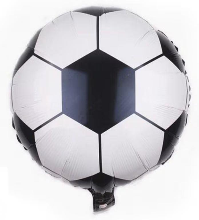 BALAO METALIZADO BOLA FUTEBOL 45CM