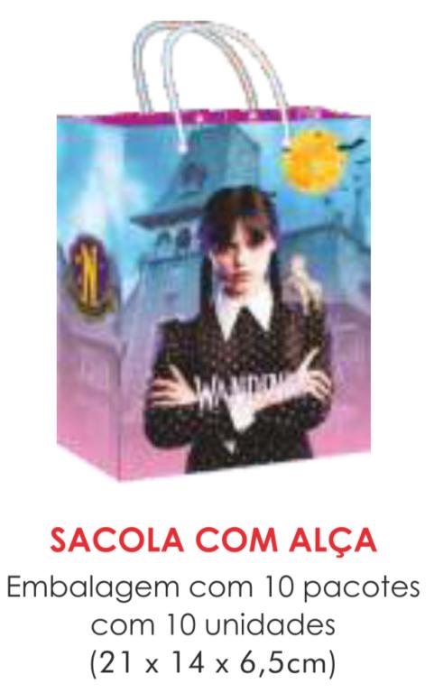 SACOLA TEMA WANDINHA PAPEL SURPRESA C/10UN