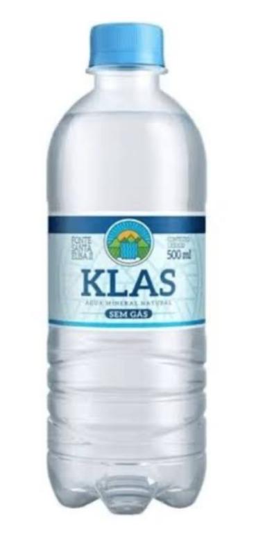 AGUA MINERAL KLAS SEM GAS 500ML