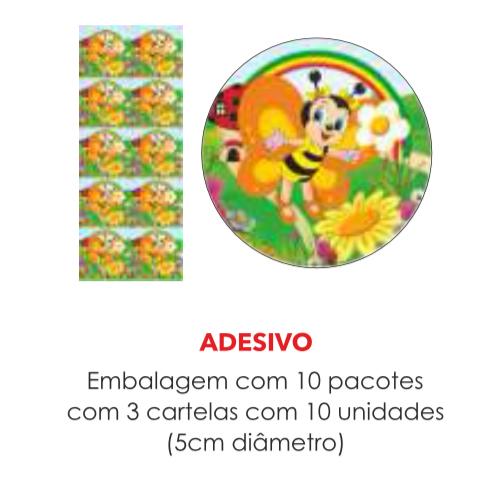 ADESIVO JARDIM ENCANTADO C/30UN