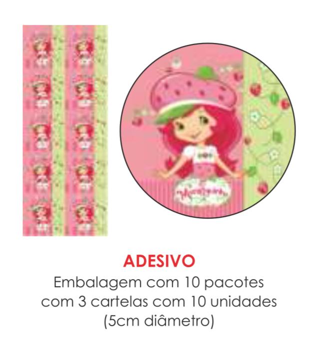 ADESIVO MORANGUINHO C/30UN