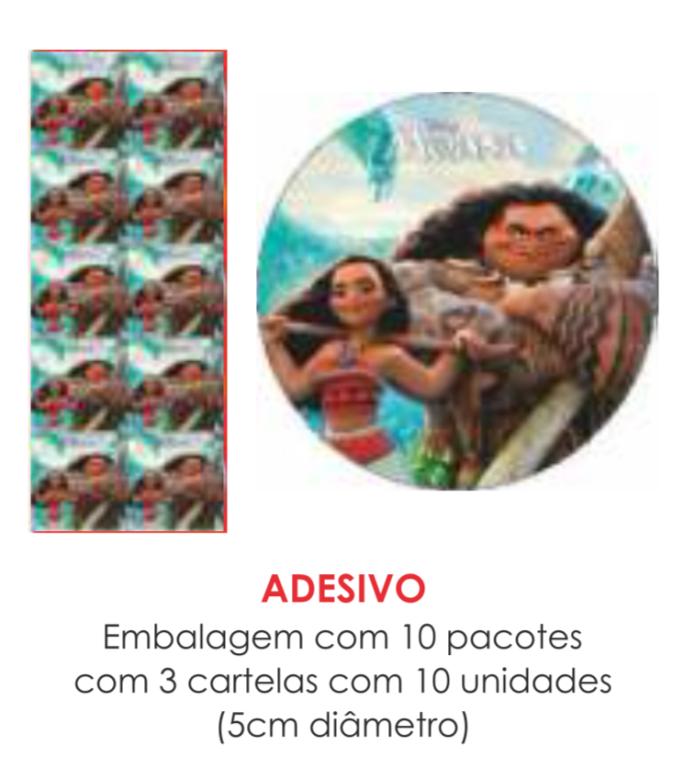 ADESIVO MOANA C/30UN