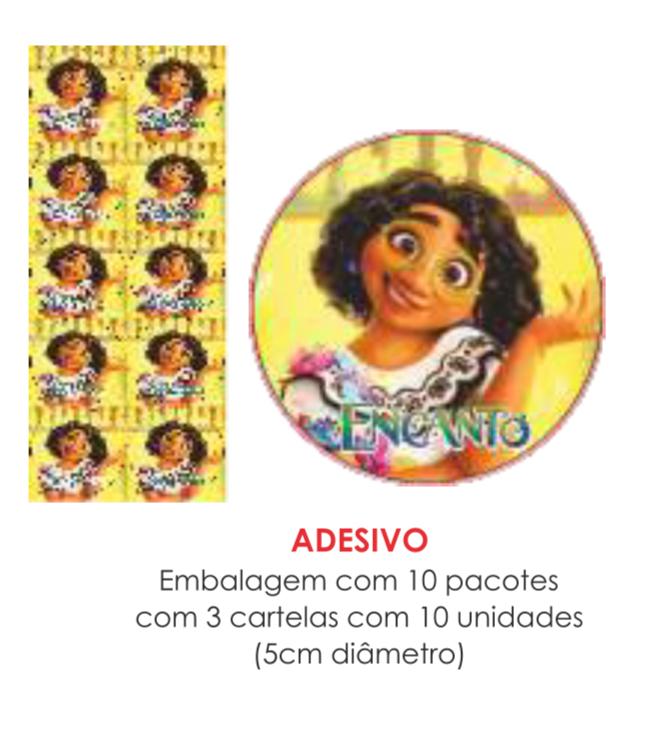 ADESIVO ENCANTO C/30UN