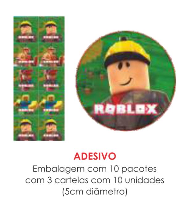 ADESIVO ROBLOX C/30UN