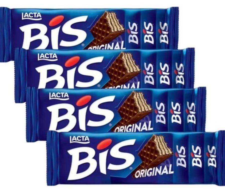 WAFER LACTA BIS AO LEITE 100,8G